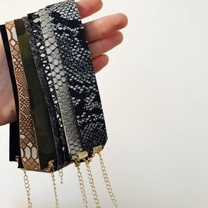 ALV Jewels Snakeskin Choker